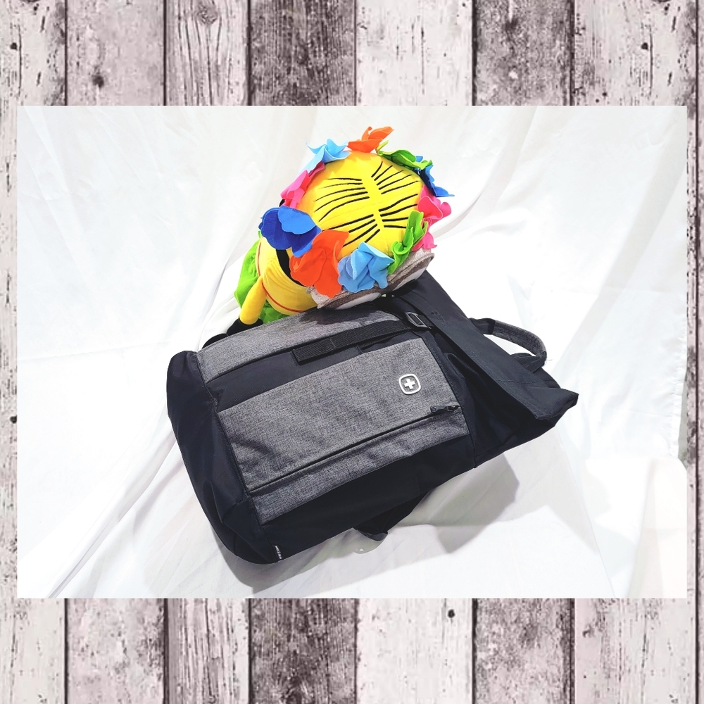 Black SwissGear Messenger Bag